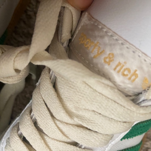 Adidas Samba White And Green Sneakers Size 5 sporty and chic - Picture 6 of 6